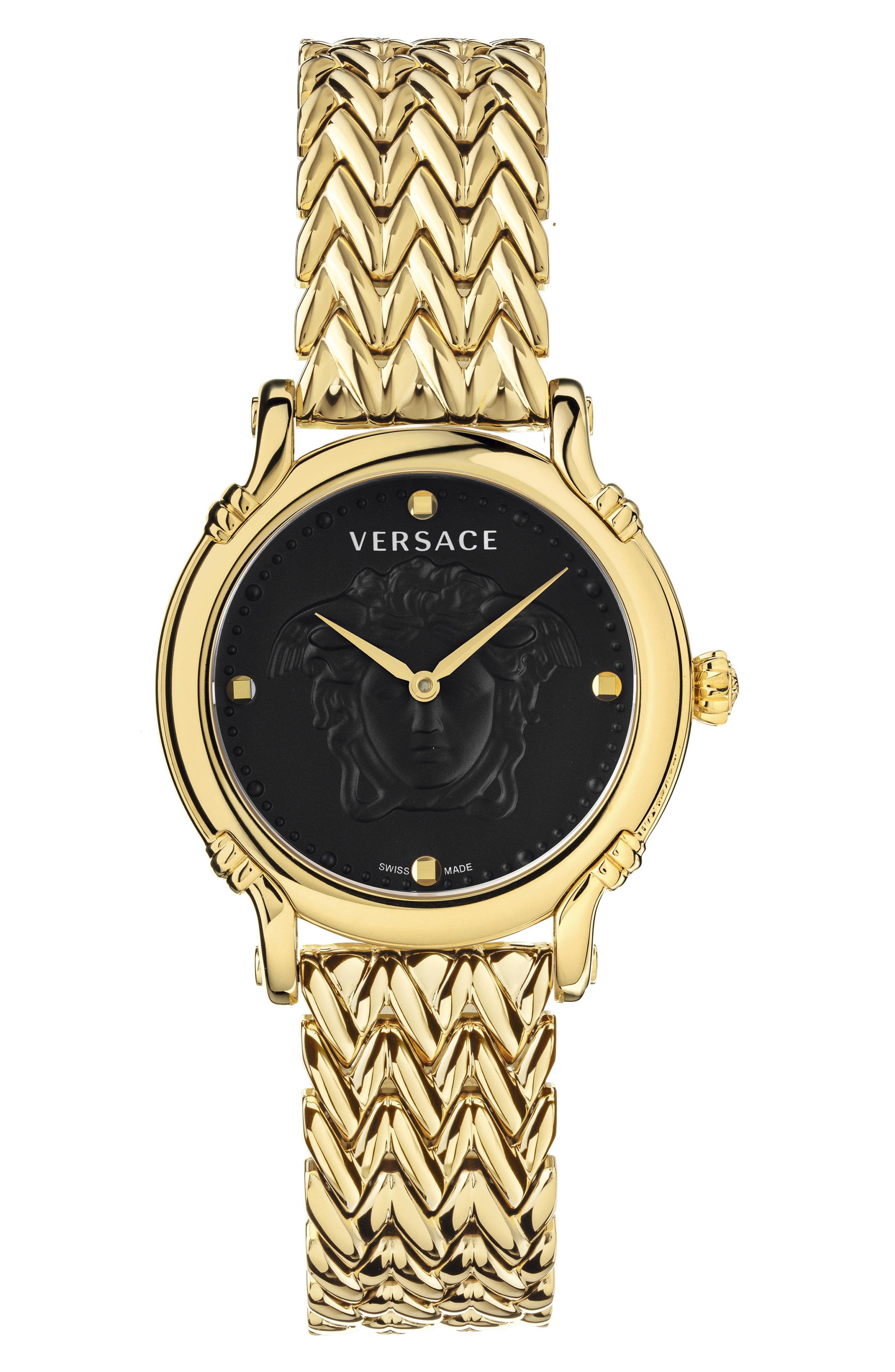 versace women's bracelet watch