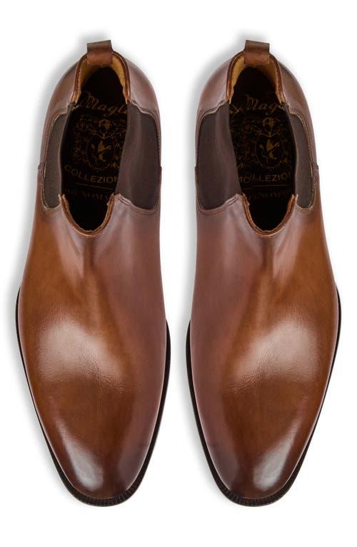Bottines Homme Bruno Magli Marron Cuir - Taille EU 42 - Semelle 30.5 Cm - Modèle Casual BM044
