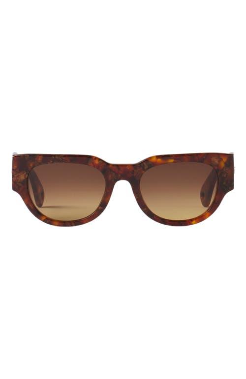 LANVIN Amber Brown Designer summer Sunglasses ? Lanvin Aviator Sunglasses - Amber/Turtoise | Editorialist main image 3