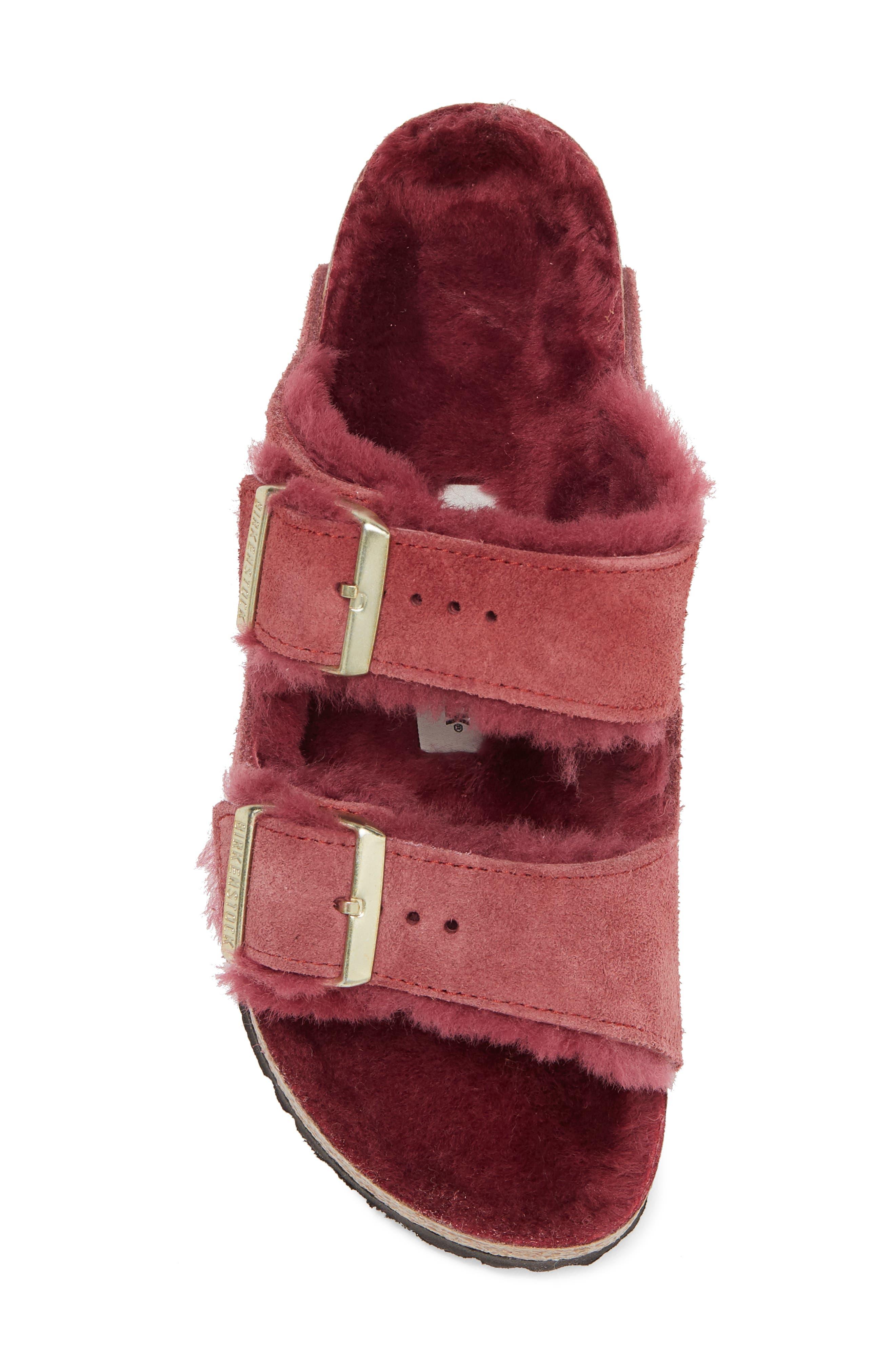 Birkenstock Arizona Shearling Sandals Are On Sale at Nordstrom for 30% Off