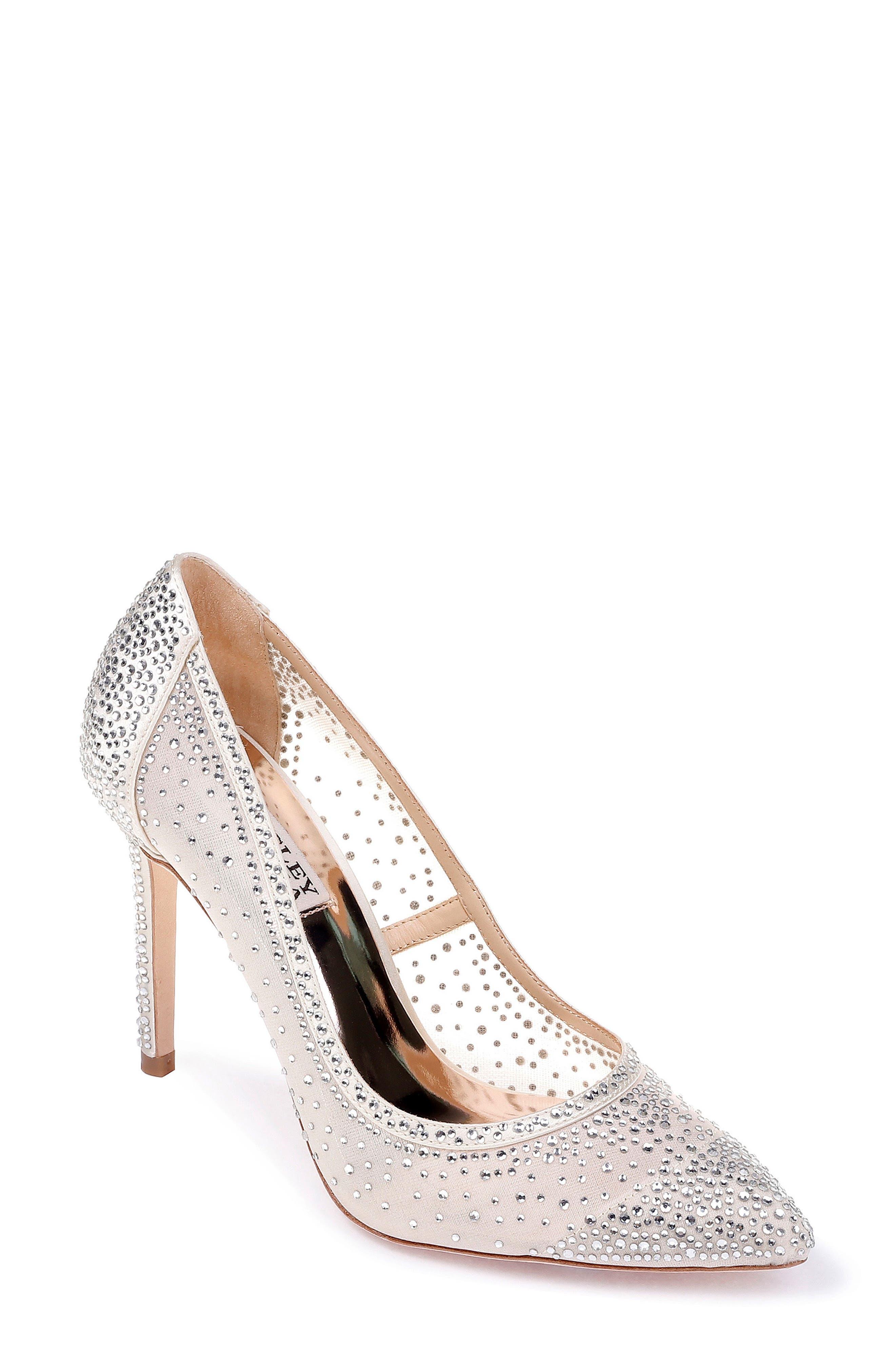 badgley mischka weslee pointed toe pump