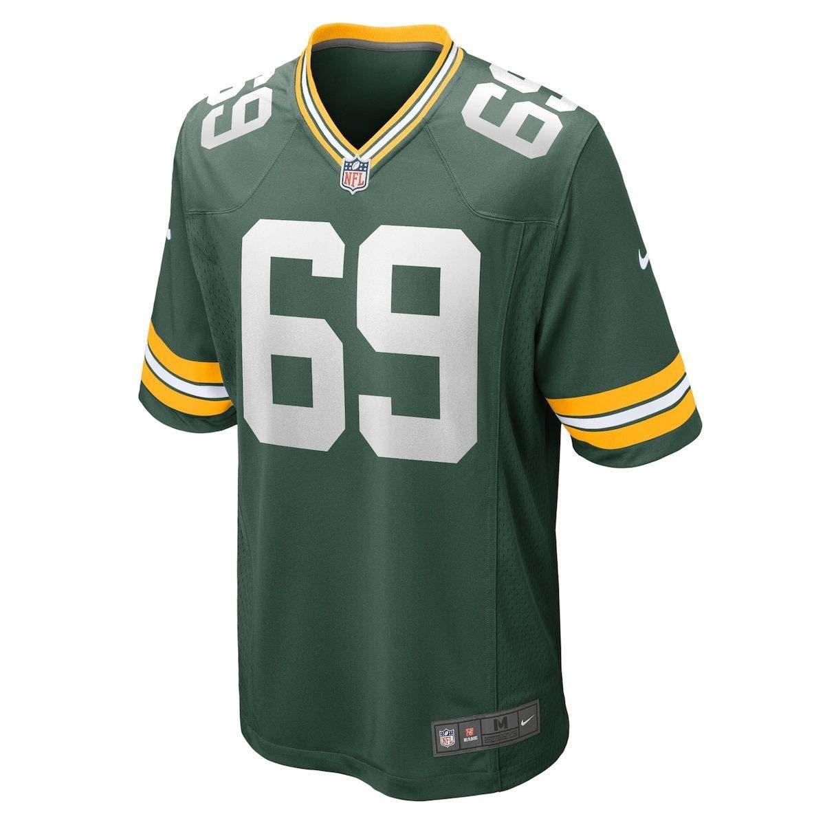 Men's Green Bay Packers Za'darius Smith Nike Green Game Team Jersey