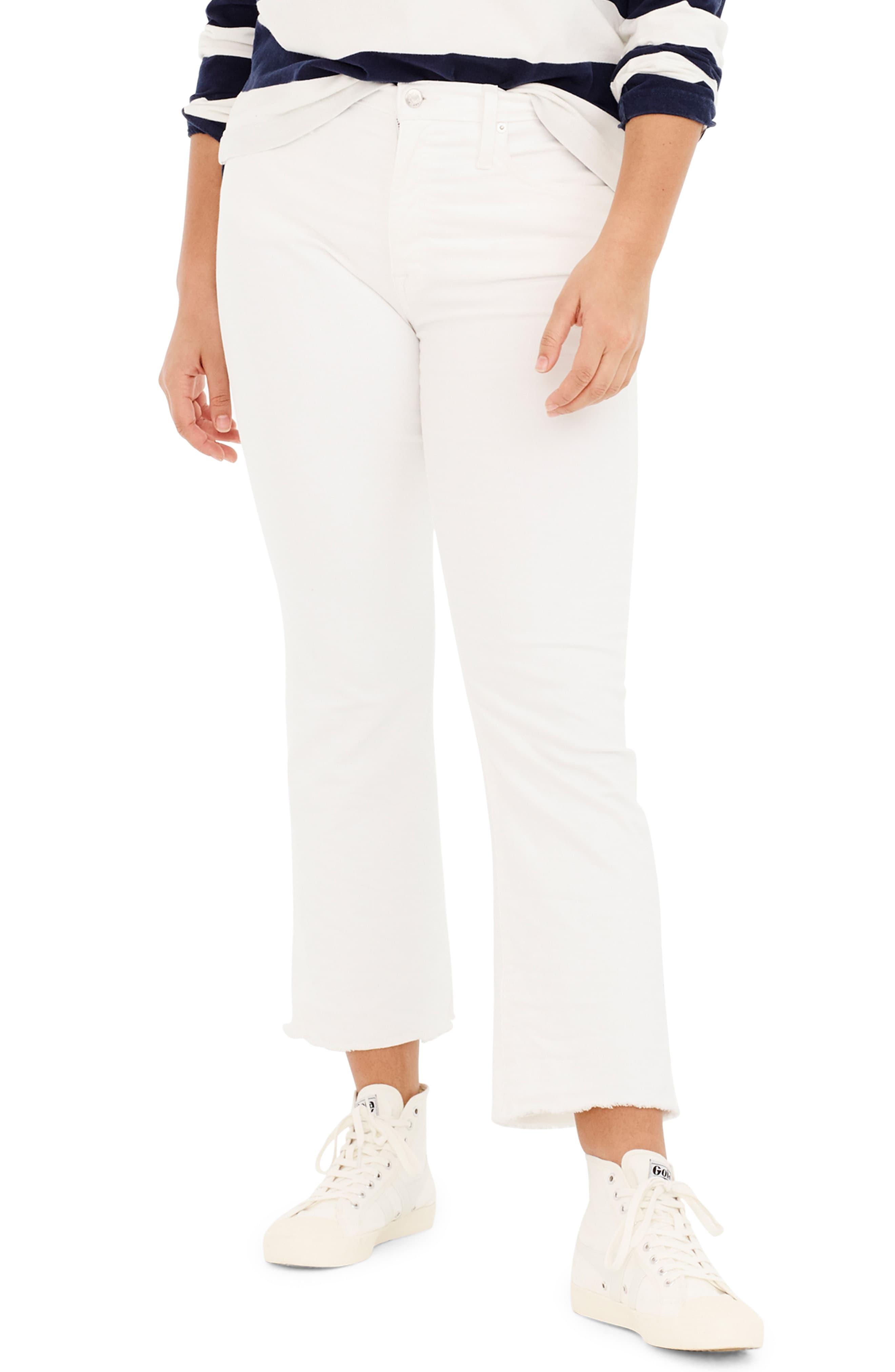 j crew white linen pants