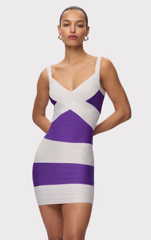 Purple Herv Lger Dresses for Women | Lyst