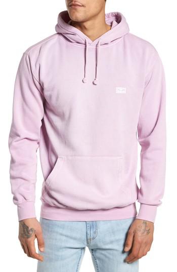 obey hoodie pink