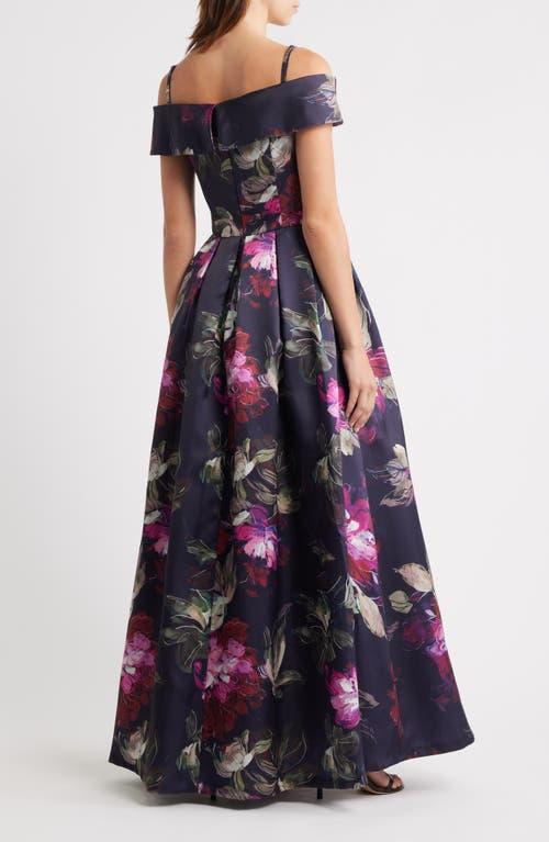 satin a line off the shoulder wedding dress Satin Wedding Dress - Off Shoulder Wedding Dress with High Slit