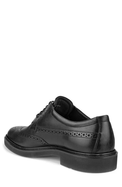 Ecco Metropole London Wingtip Oxford in Black for Men Lyst