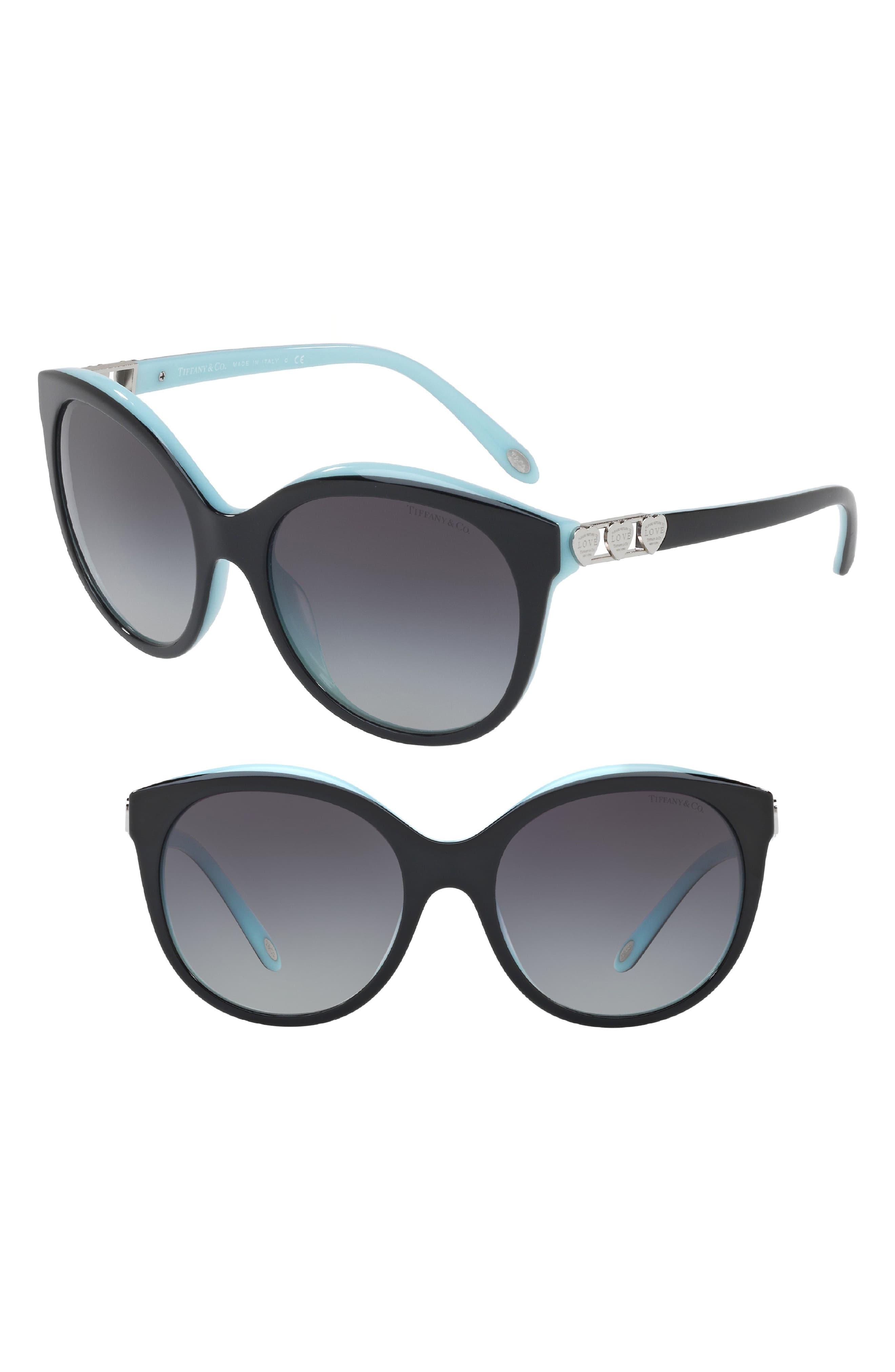 Tiffany & Co. 56mm Sunglasses in Black Lyst
