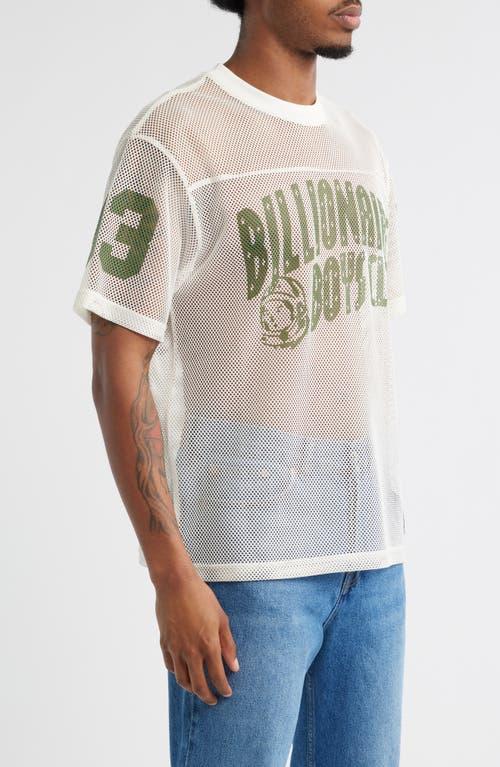 BBCICECREAM Bb Varsity Mesh Football T-Shirt in Gray for Men