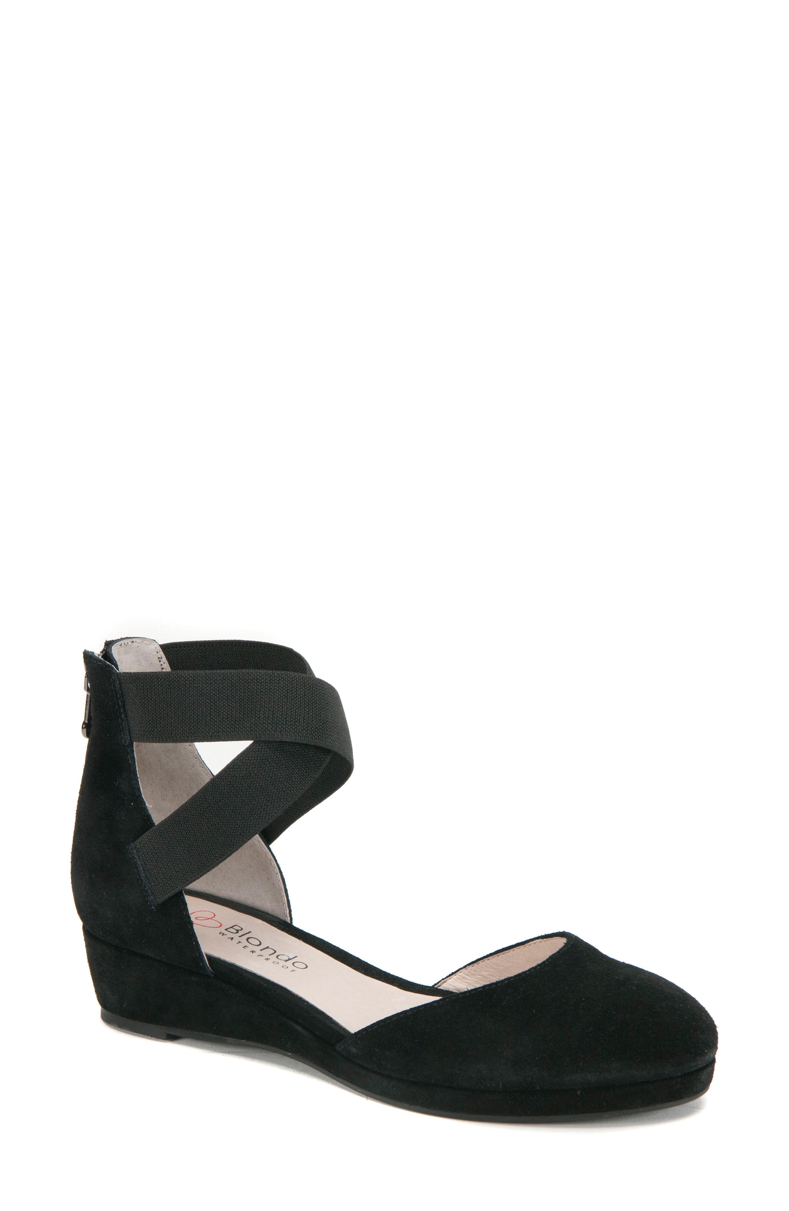 blondo cathy waterproof wedge pump