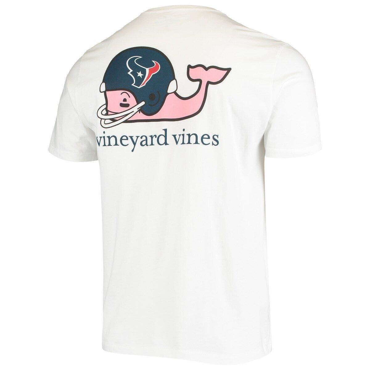 Big & Tall Men's Vineyard Vines Bass & Coral Fill Whale Pocket T-Shirt - Red - Size 1XL, Men's