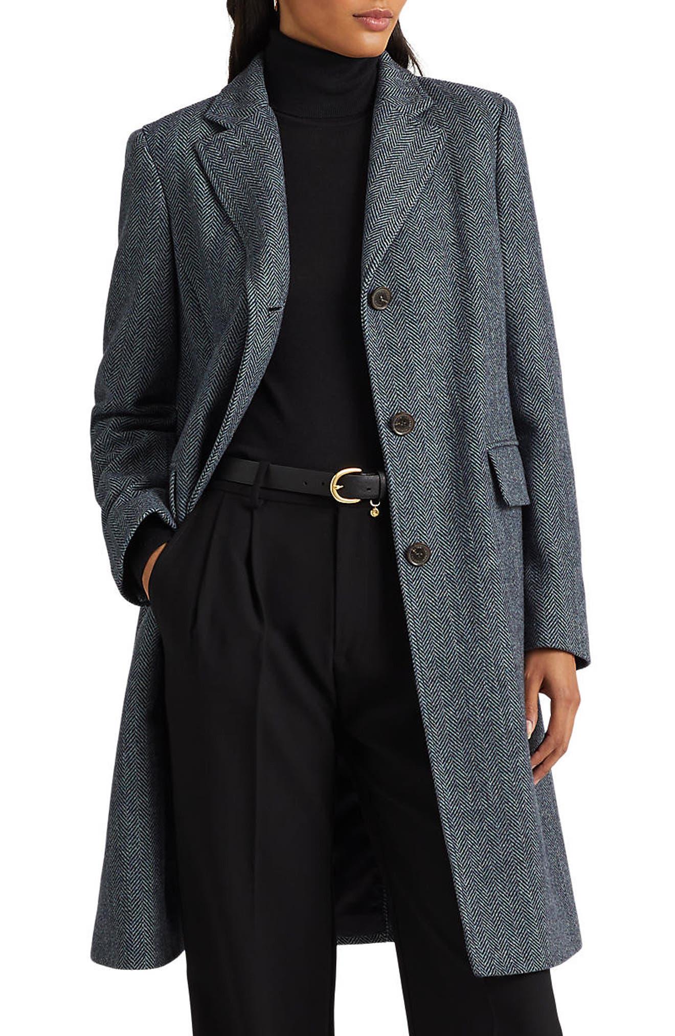 Lauren ralph lauren clearance maxi reefer coat