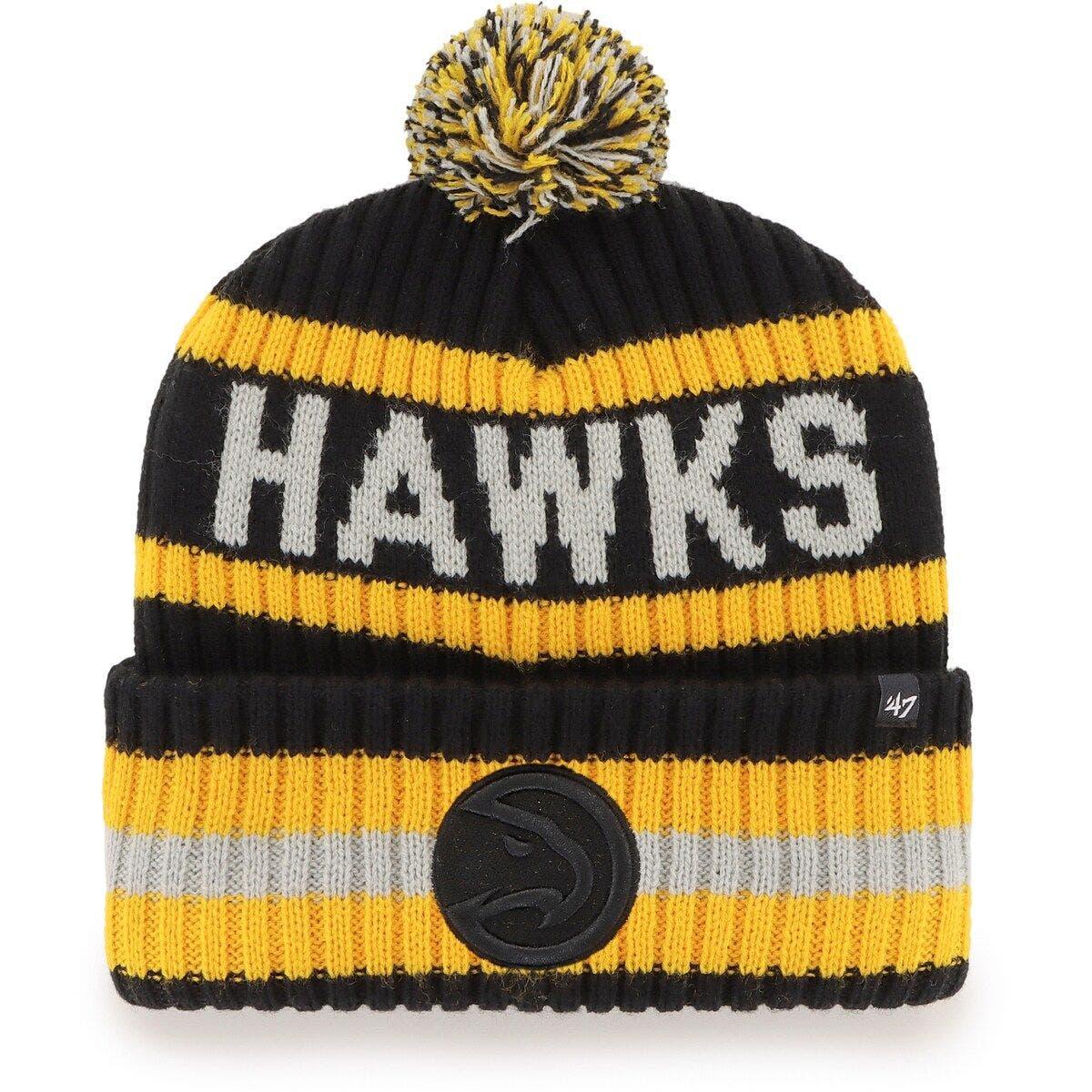 Green Bay Packers '47 Bering Cuffed Knit Hat with Pom - Green