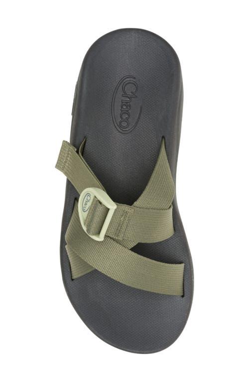 Chaco Cushz Slide Sandal in Green for Men | Lyst display picture 1