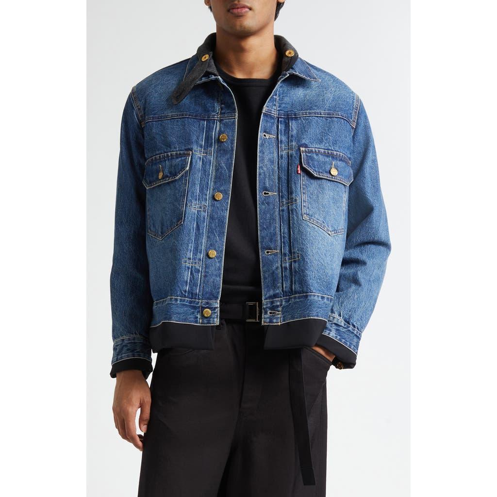 Sacai Gender Inclusive Levi's Denim X Matelassé Twill Reversible