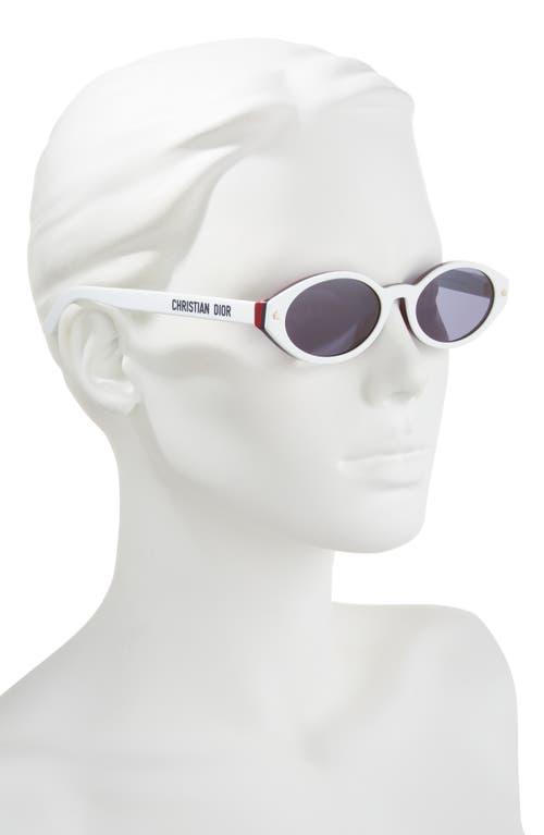 Dior Pacific R1I 52Mm Oval Sunglasses in Blue | Lyst display picture 1