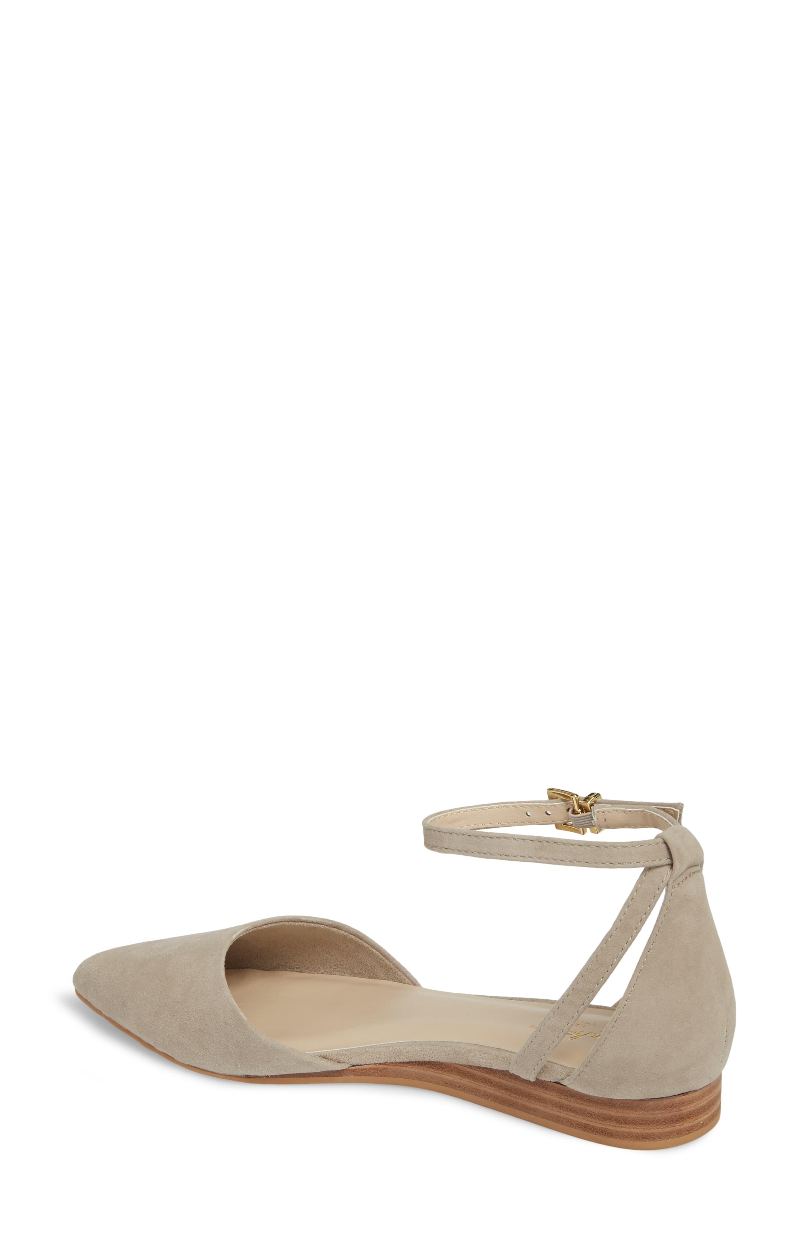 seychelles plateau ankle strap flat