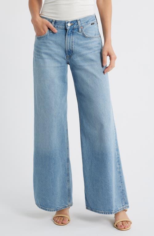 Wide Leg Mavi Coated Jeans Mavi Wide-leg Jeans For Women Online