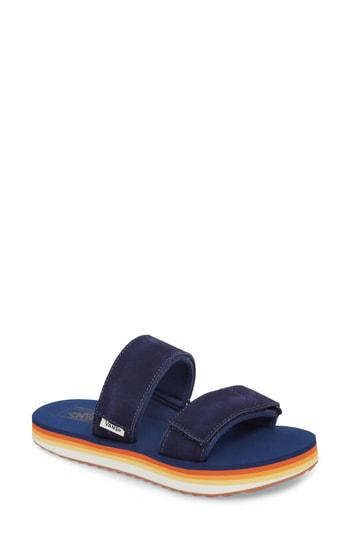 vans platform slides