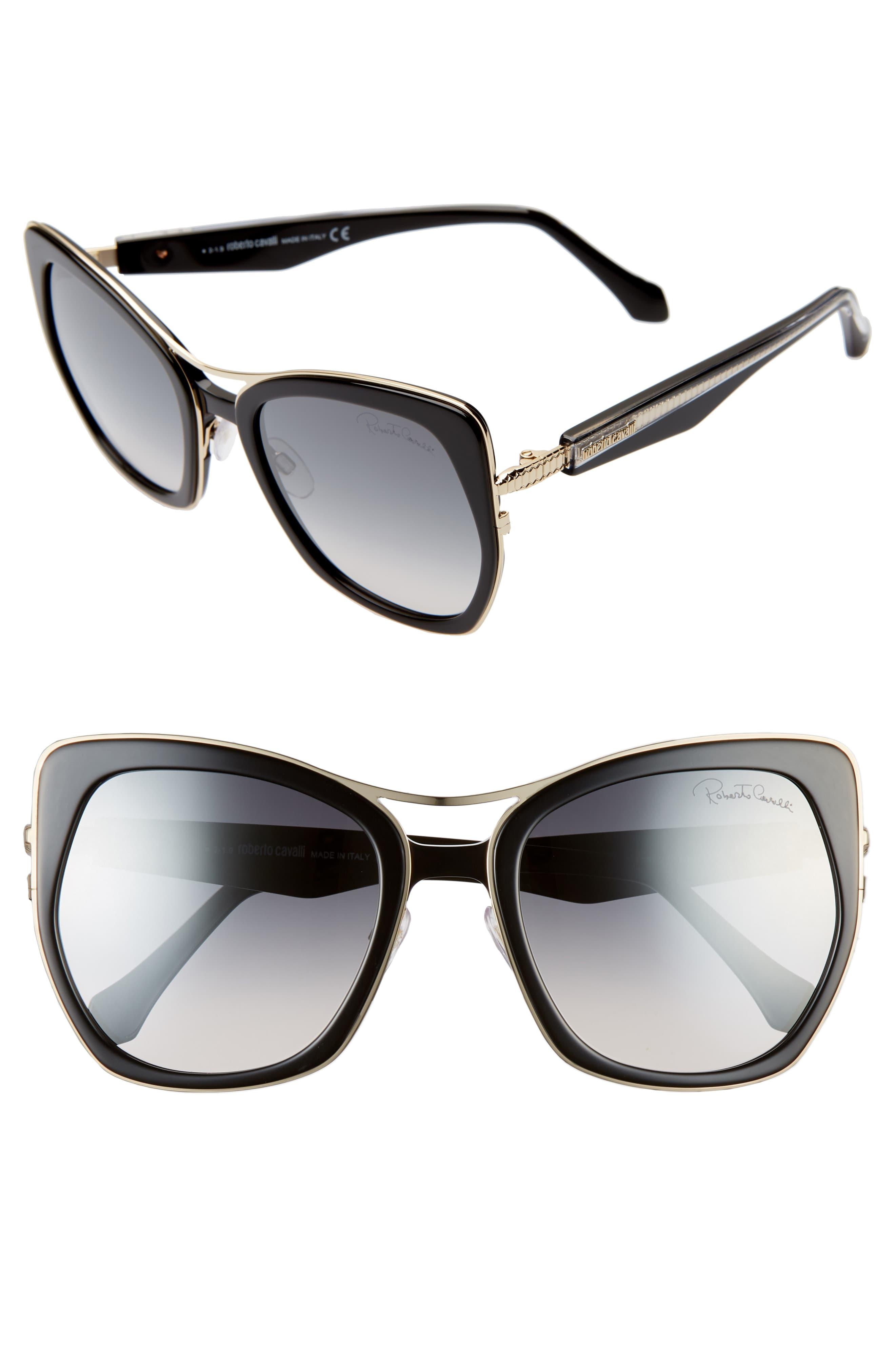 roberto cavalli cat eye sunglasses