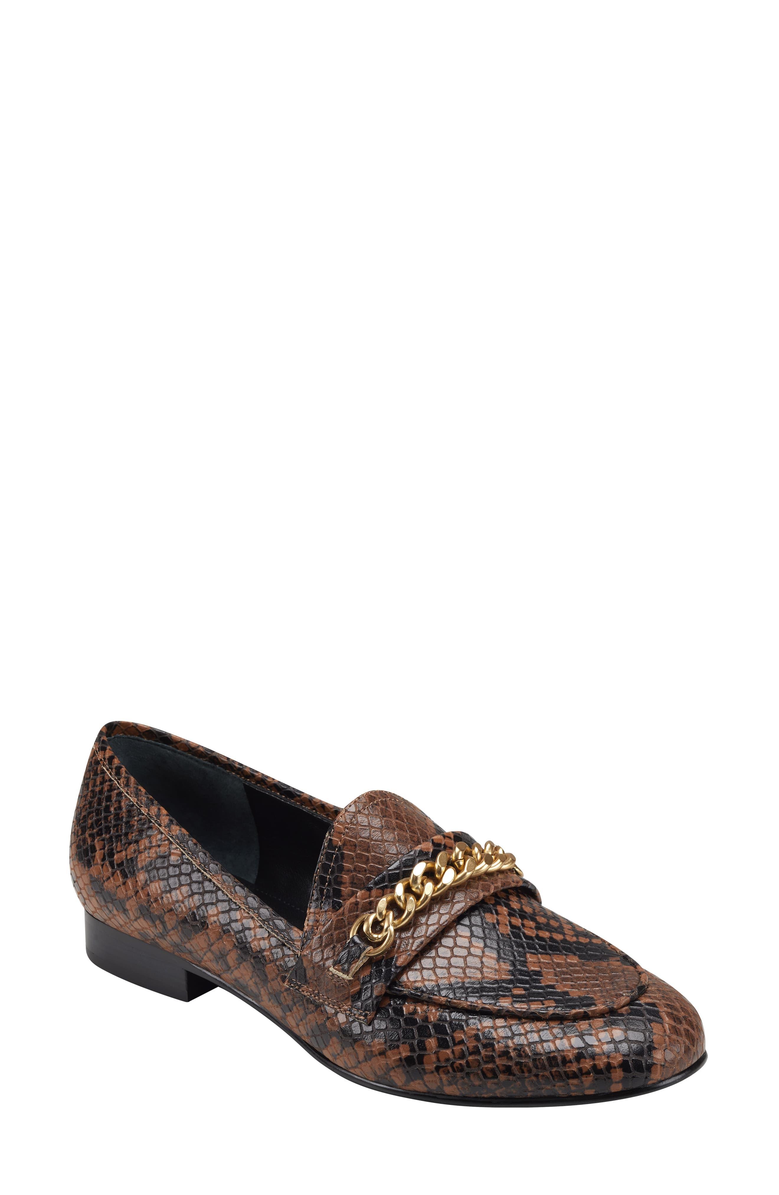 marc fisher leopard loafers