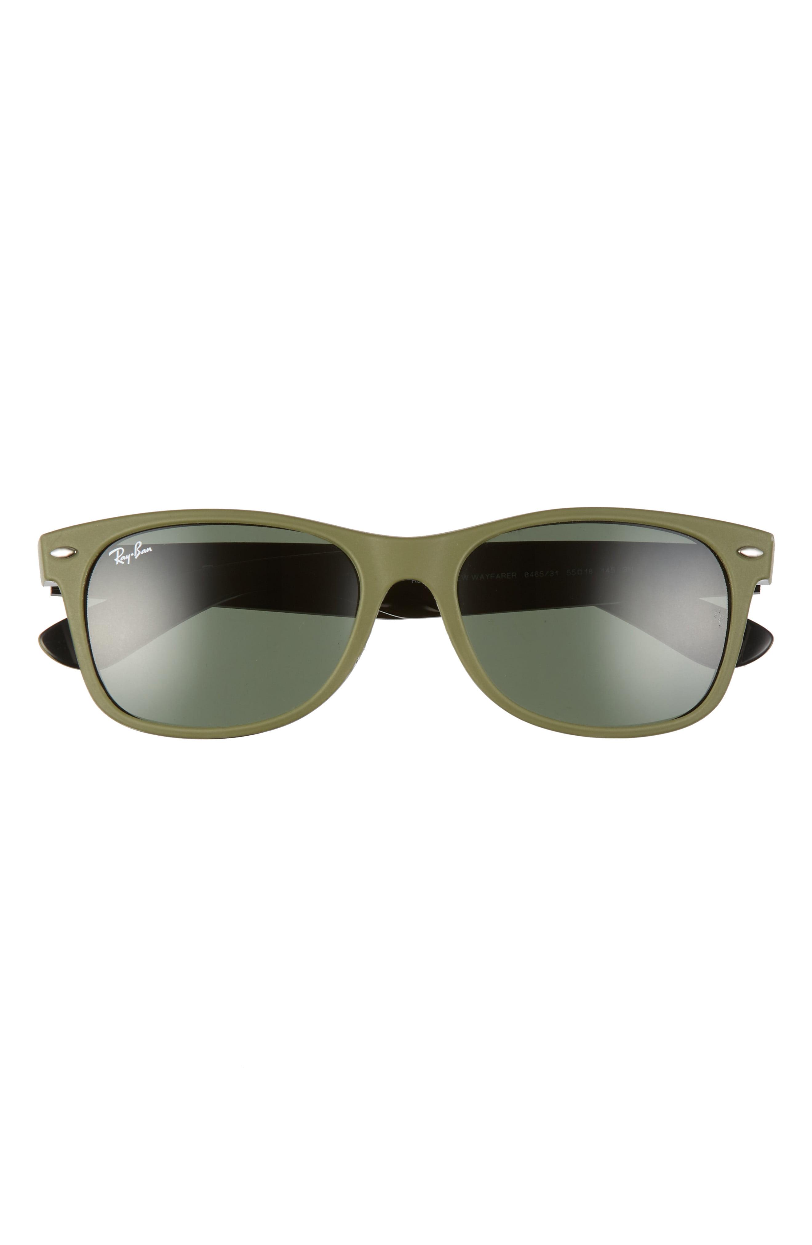 army green ray bans