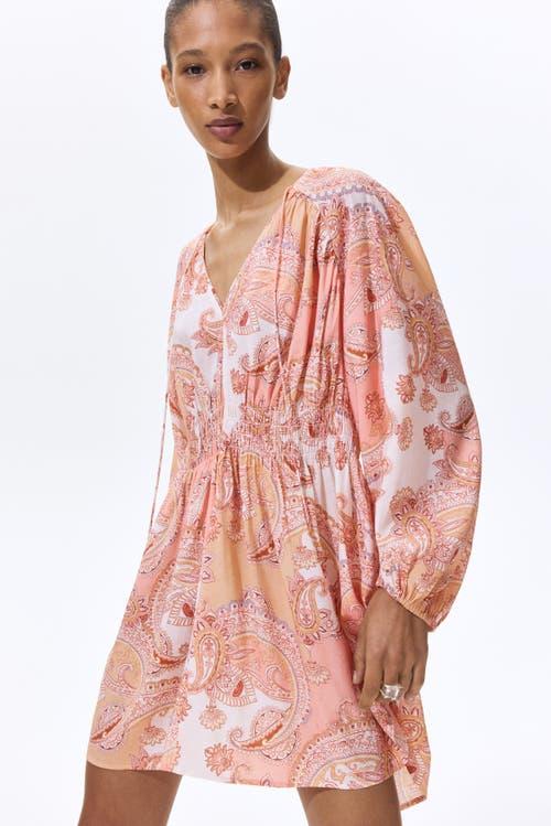h&m oversized dress H&M Oversized Viscose Floral Kaftan Dress size 2 Will fit for S,M
