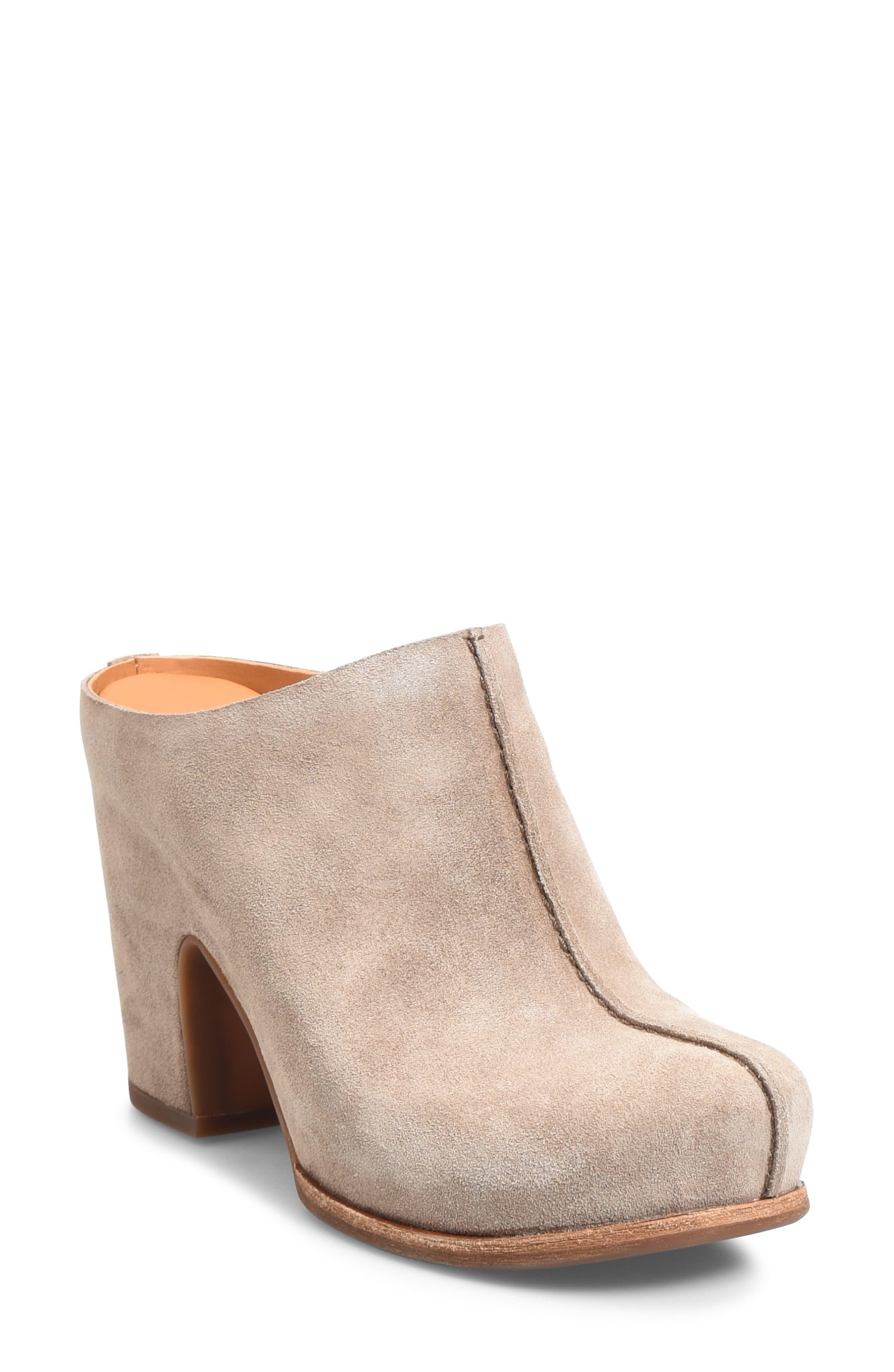 kork ease sagano clog dark brown