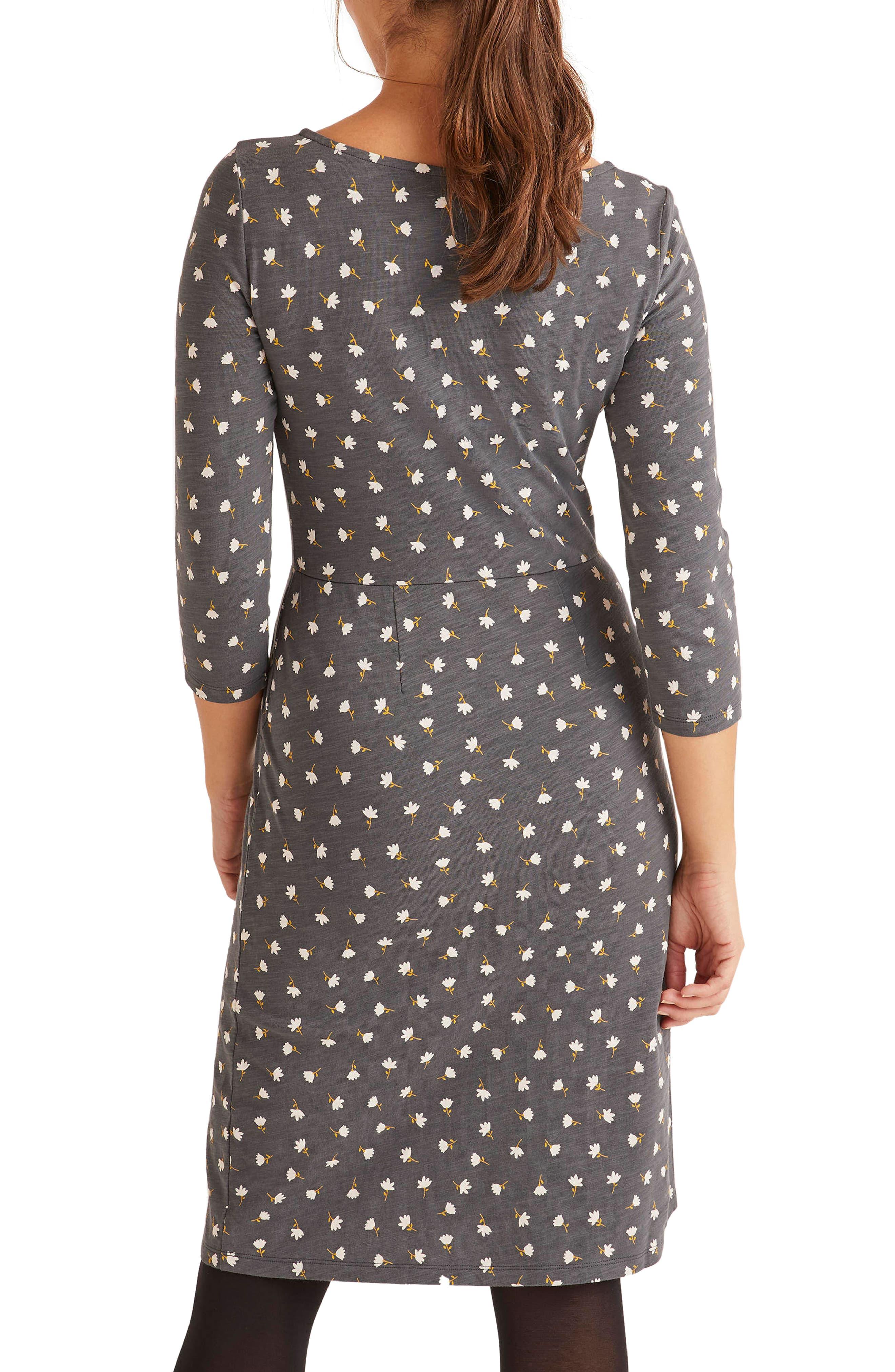 Boden Cotton Penny Floral Jersey Dress 
