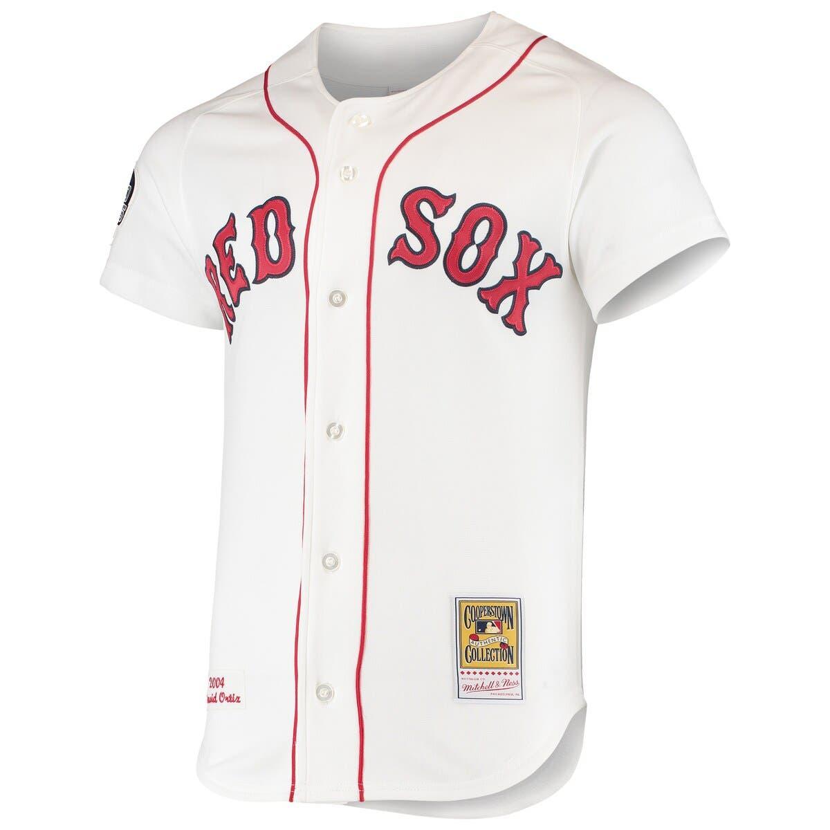 Mitchell & Ness Ted Williams Boston Red Sox 1990 Authentic Cooperstown Collection Batting Practice Jersey Navy