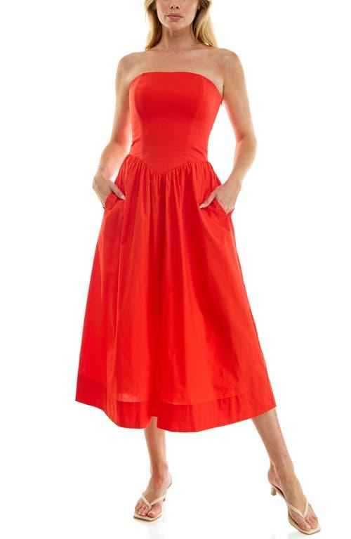 socialite crinkle tiered sleeveless midi dress Socialite Women's Fit & Flare Tiered Maxi Dress - Brown