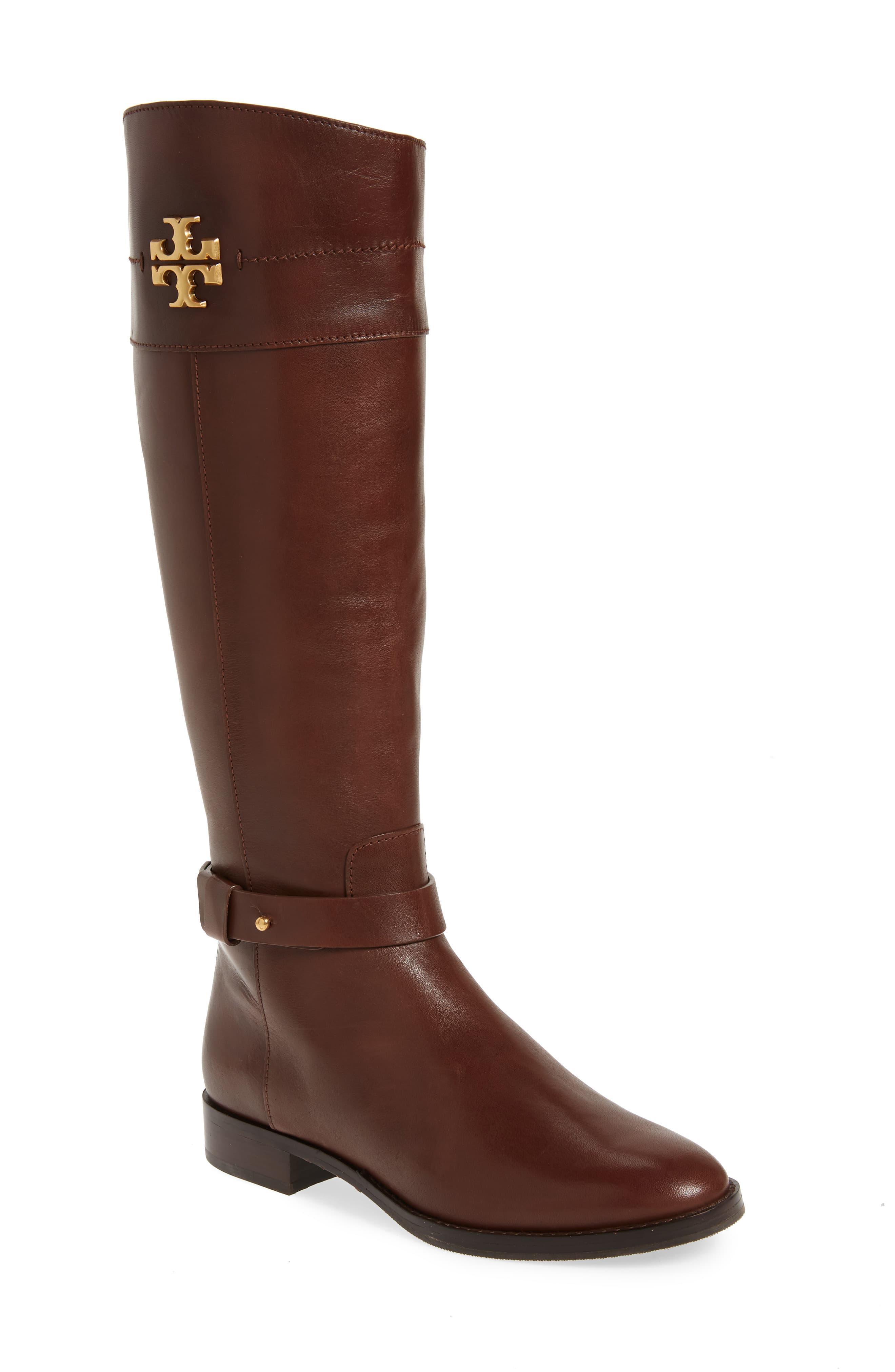 Tory Burch Everly Riding Boot in Brown - Lyst