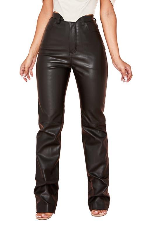 Faux Leather Pants House Of Cb Inaya Trousers House Of BC Inaya