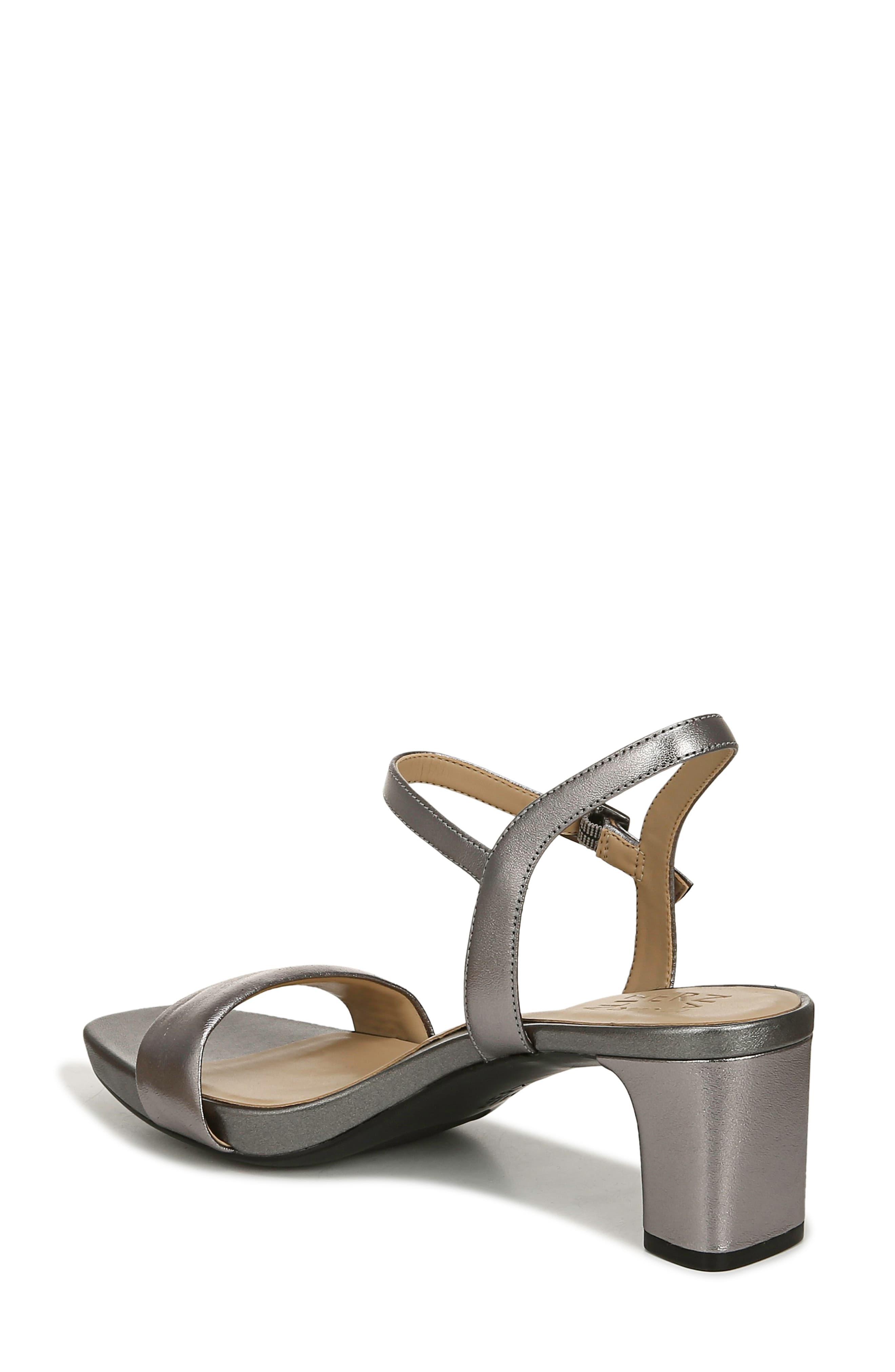 black and grey wedges