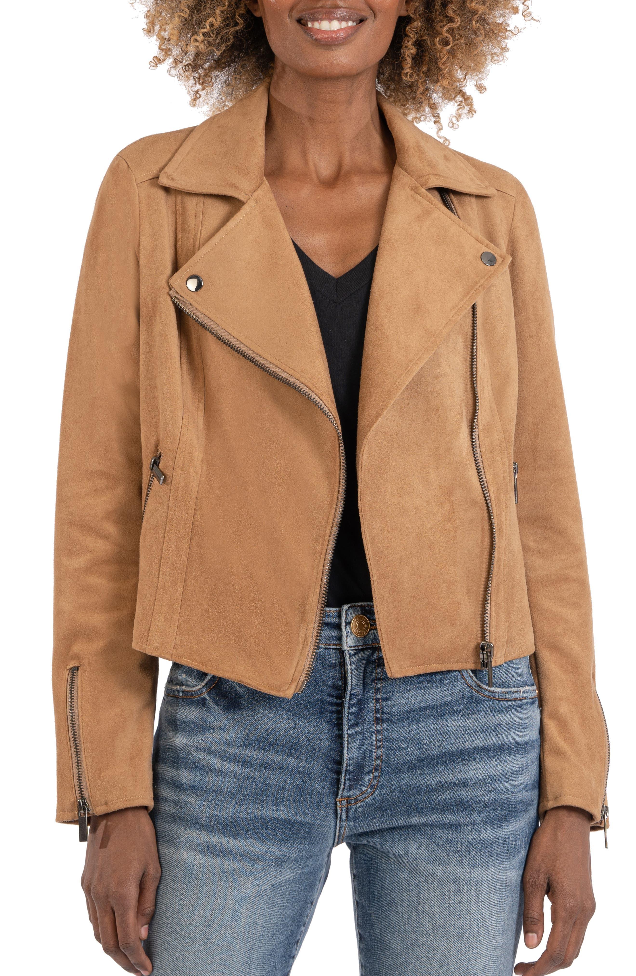 Kut from the kloth leather jacket sale