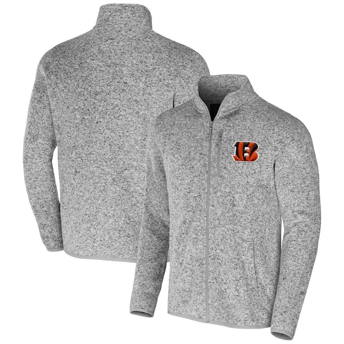 NFL X DARIUS RUCKER Collection By Fanatics Cincinnati Bengals Fleece  Full-zip Jacket At Nordstrom in Gray for Men | Lyst
