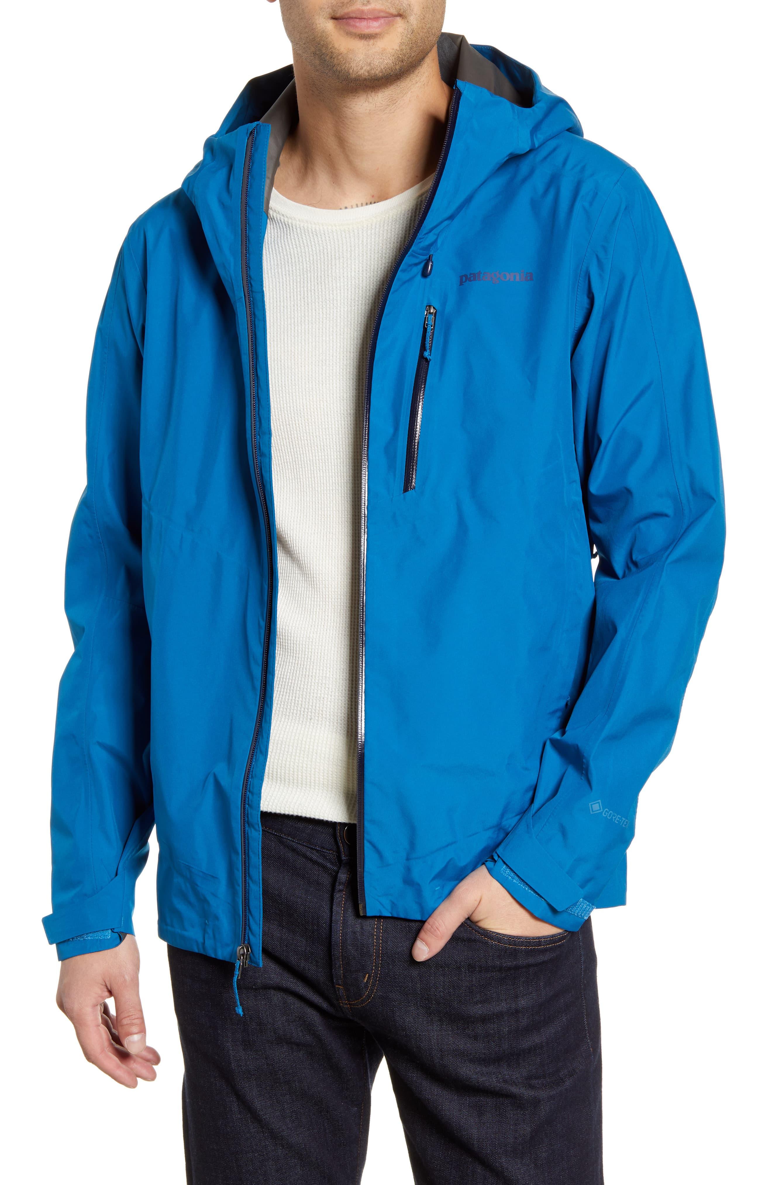 Patagonia Calcite Hooded Jacket in Blue for Men Lyst