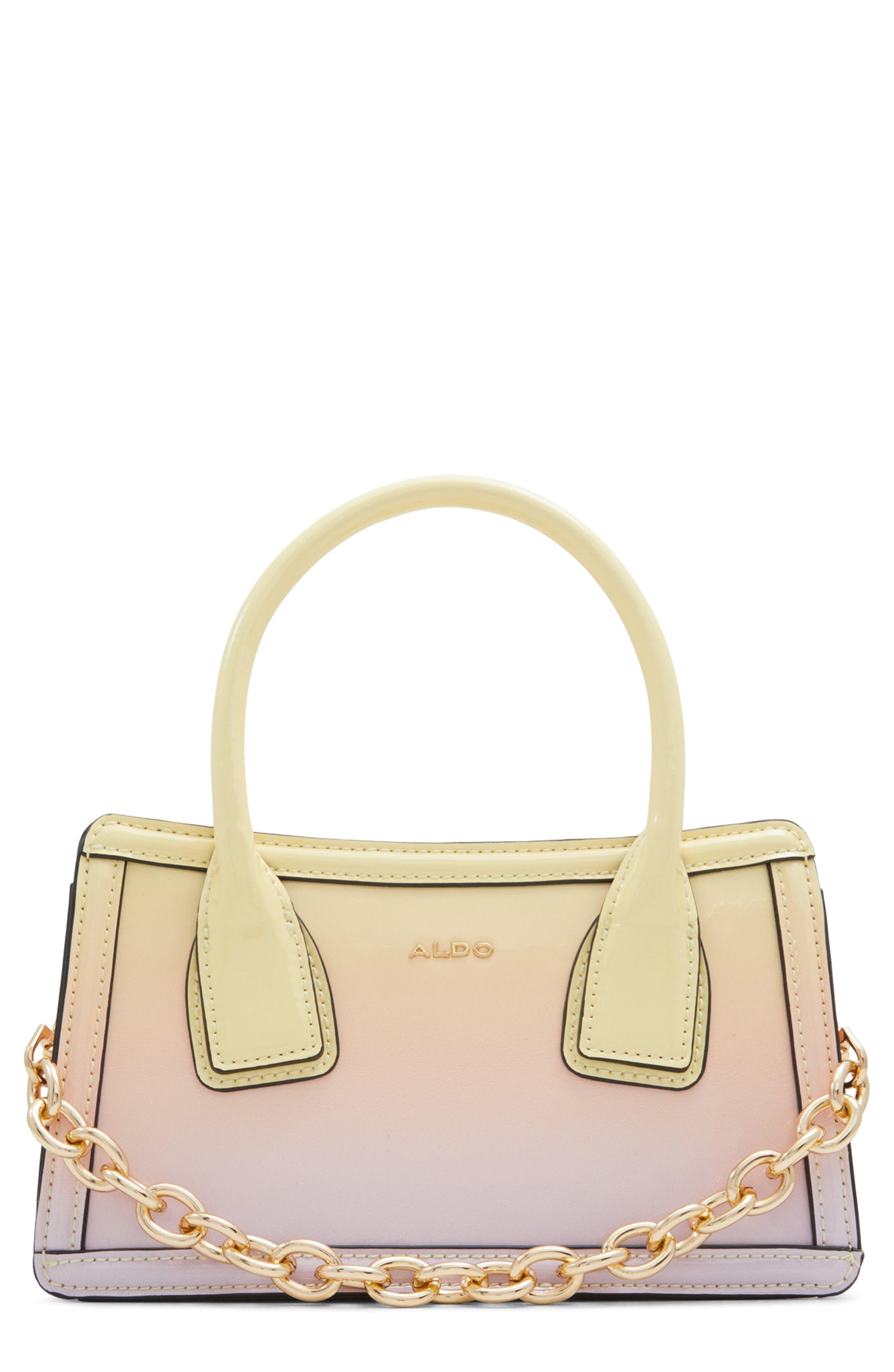 ALDO Merlowe Faux Leather Crossbody Bag in Natural Lyst