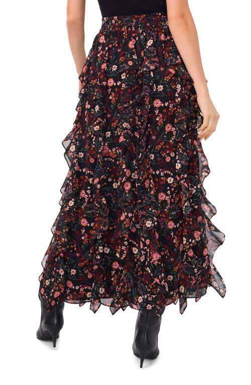 Floral Nordstrom High Low Skirt Nordstrom Bar Lll Women's Velvet
