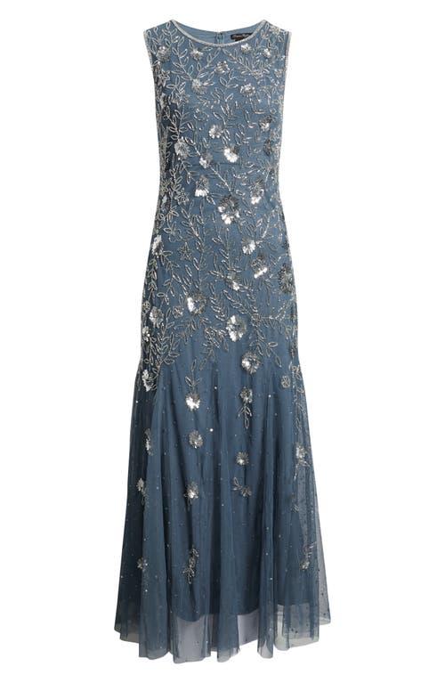 metallic 70s dress 1970s Metallic Geometric Maxi Party Dress
