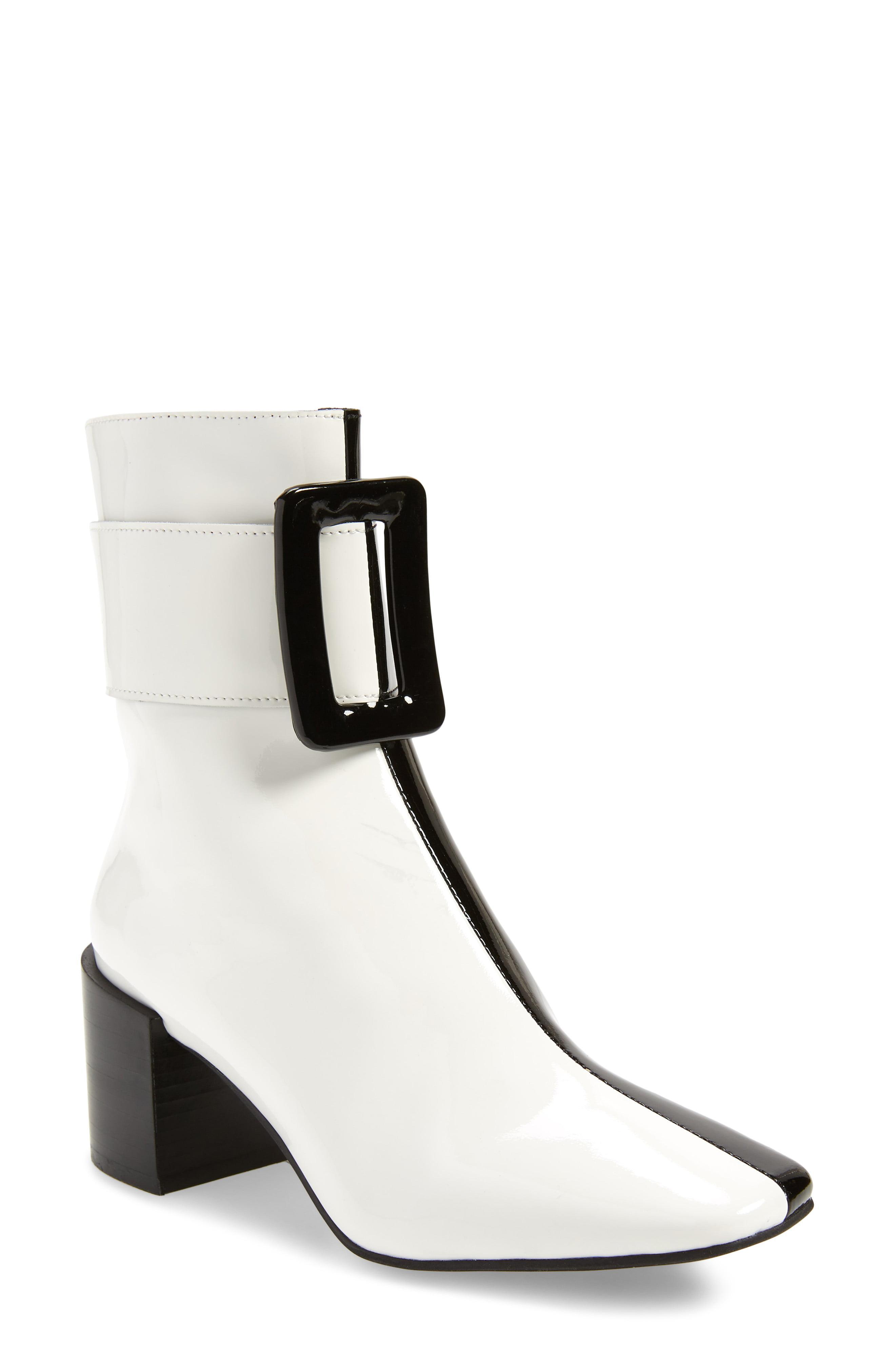 jeffrey campbell white ankle boots