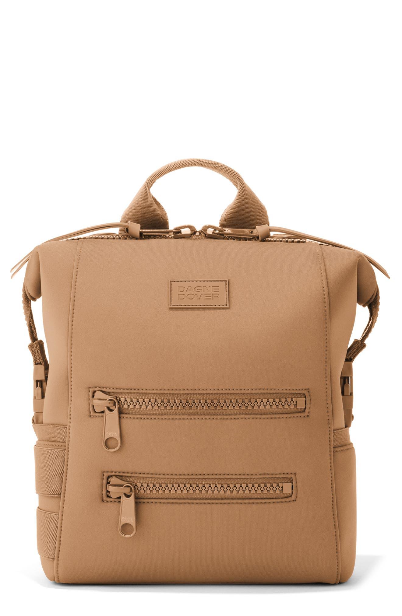 Dagne Dover Small Indi Water Resistant Diaper Backpack in Brown Lyst