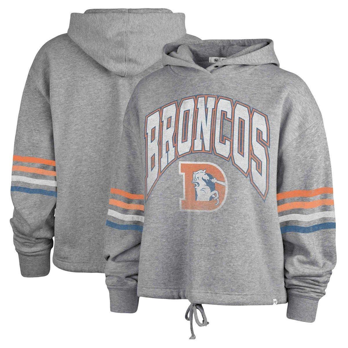 47 Women's Chicago Bears Upland Grey Hoodie