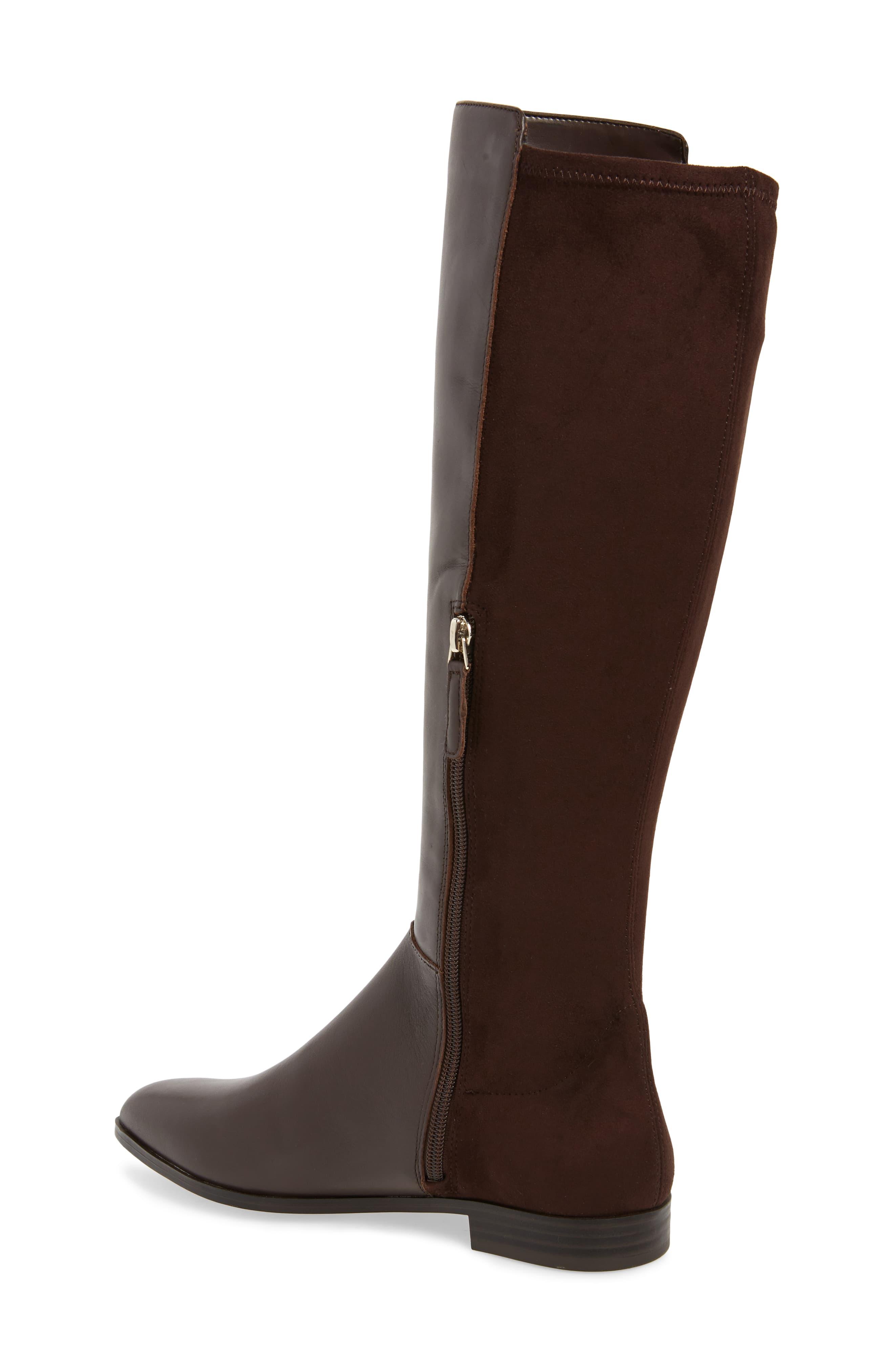 nine west owenford leather riding boots