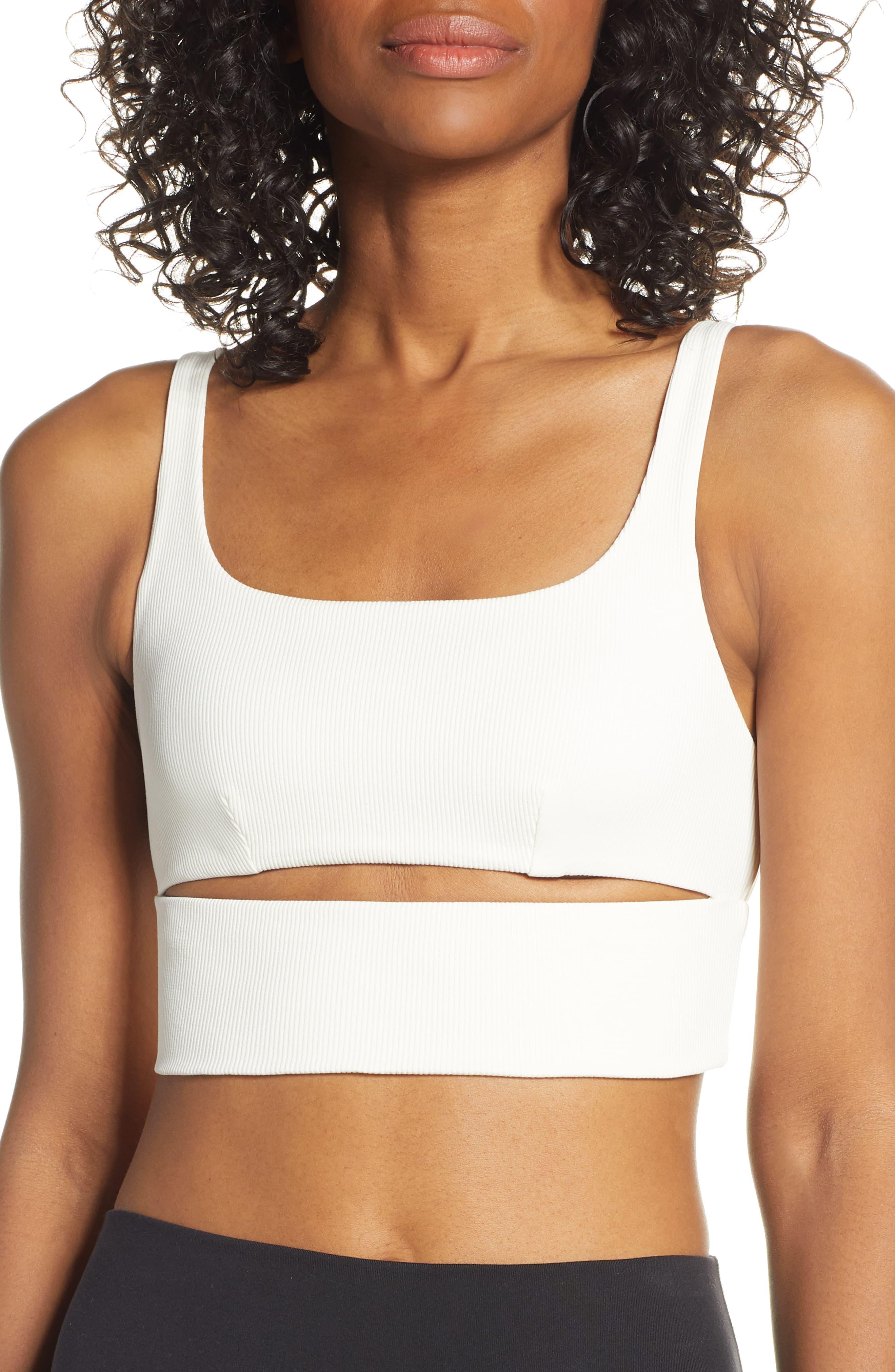 alo yoga slit bra