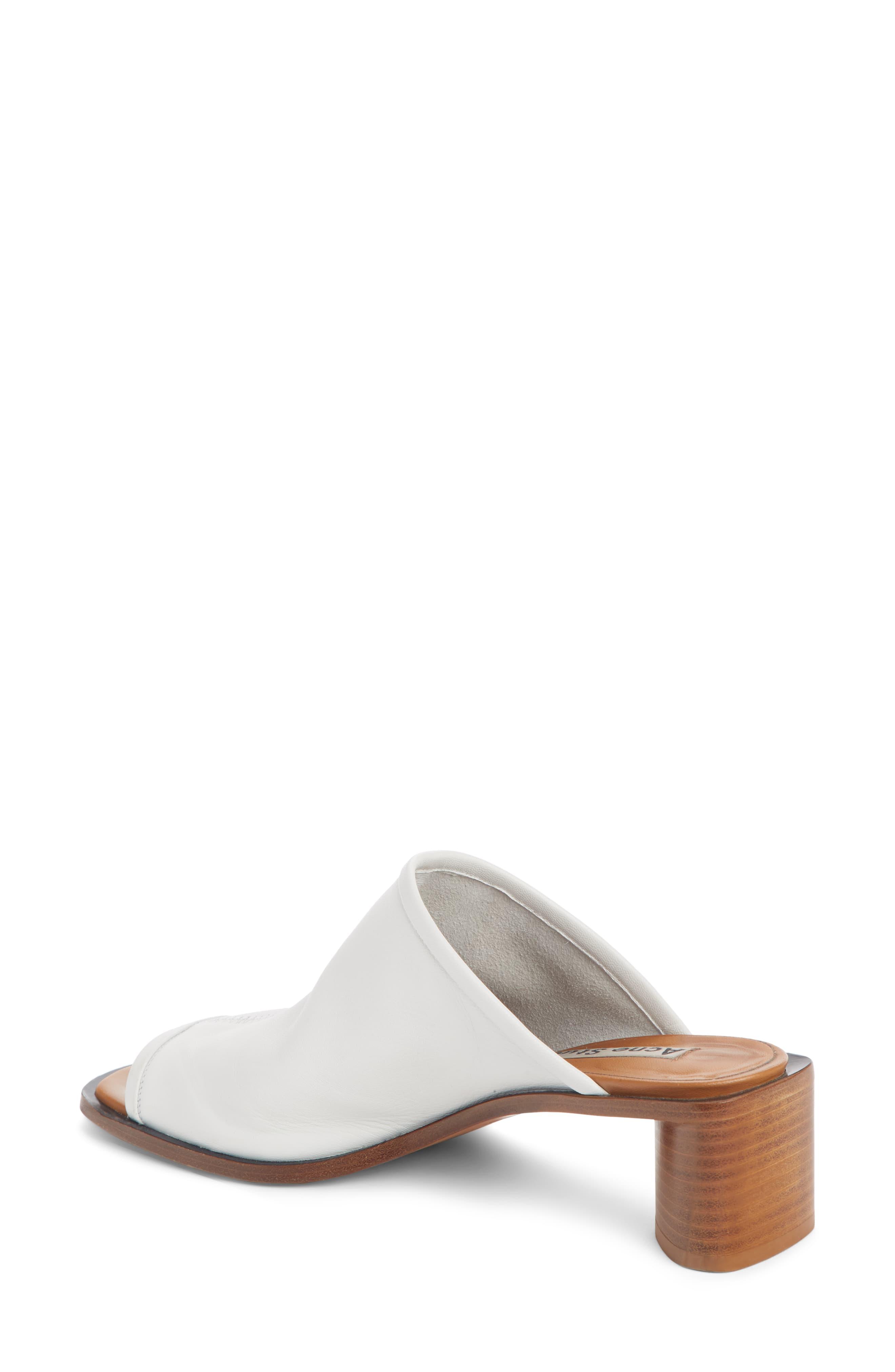 acne bernelle mules