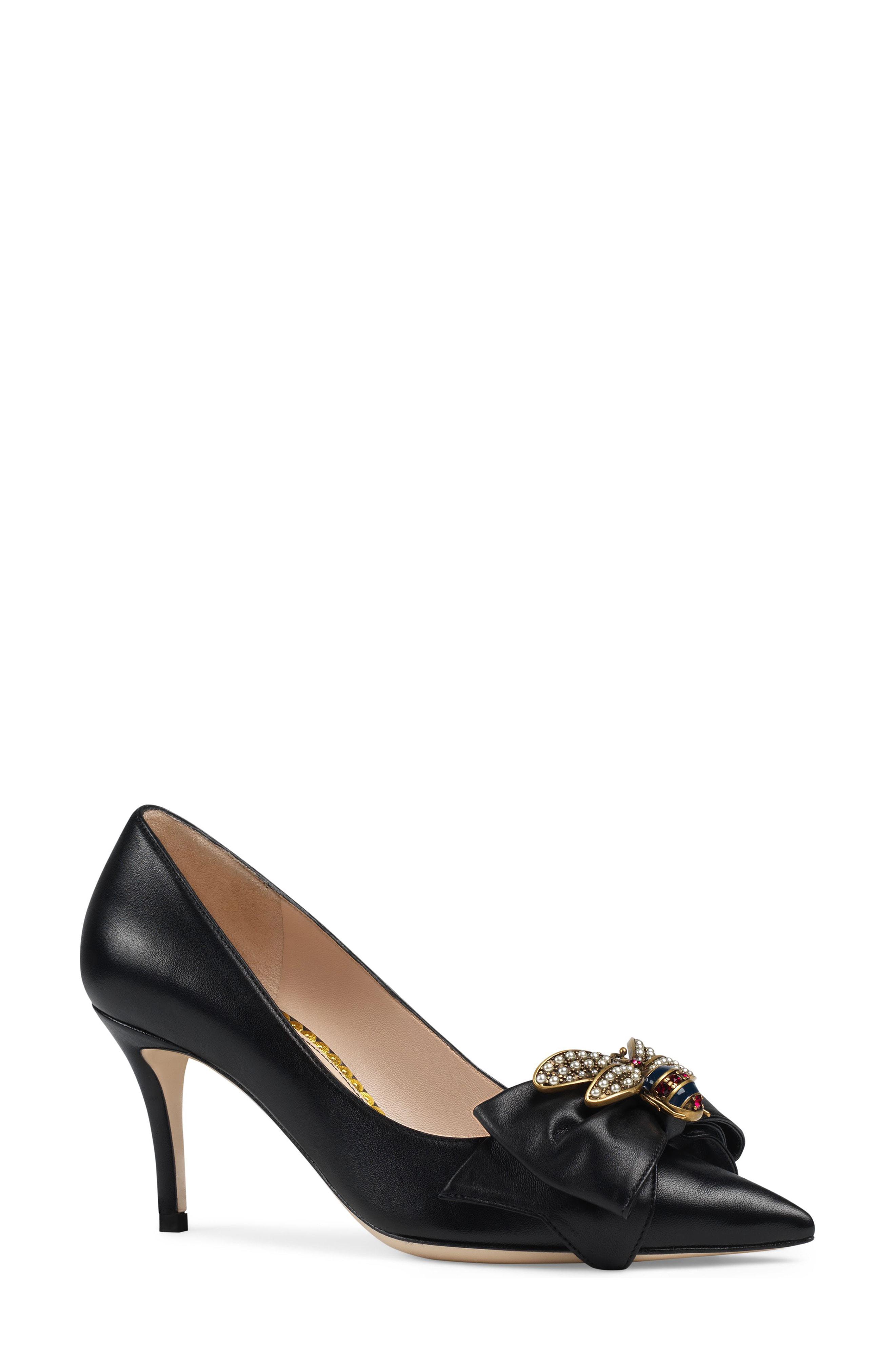 gucci queen margaret pumps