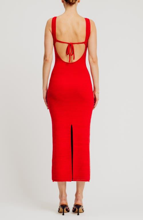 strapless open back dress Modal Open-Back Bodycon Mini Dress in White - M main image 1