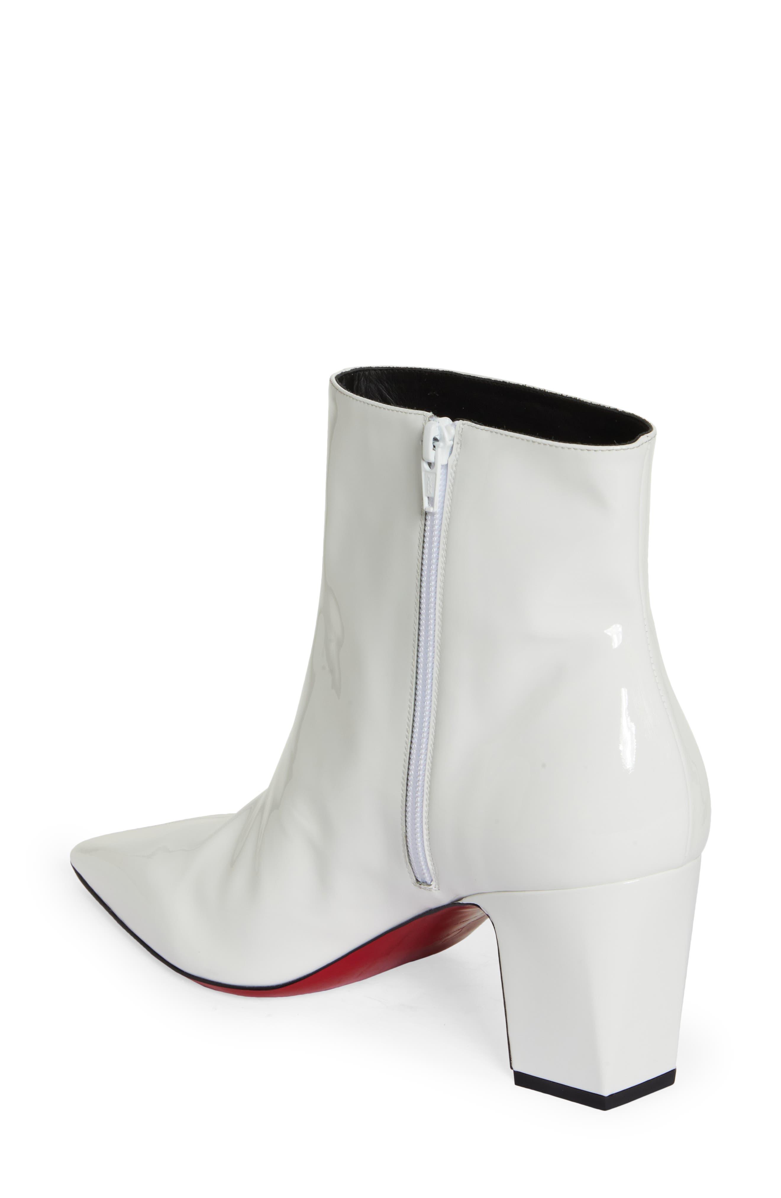 White christian top louboutin boots