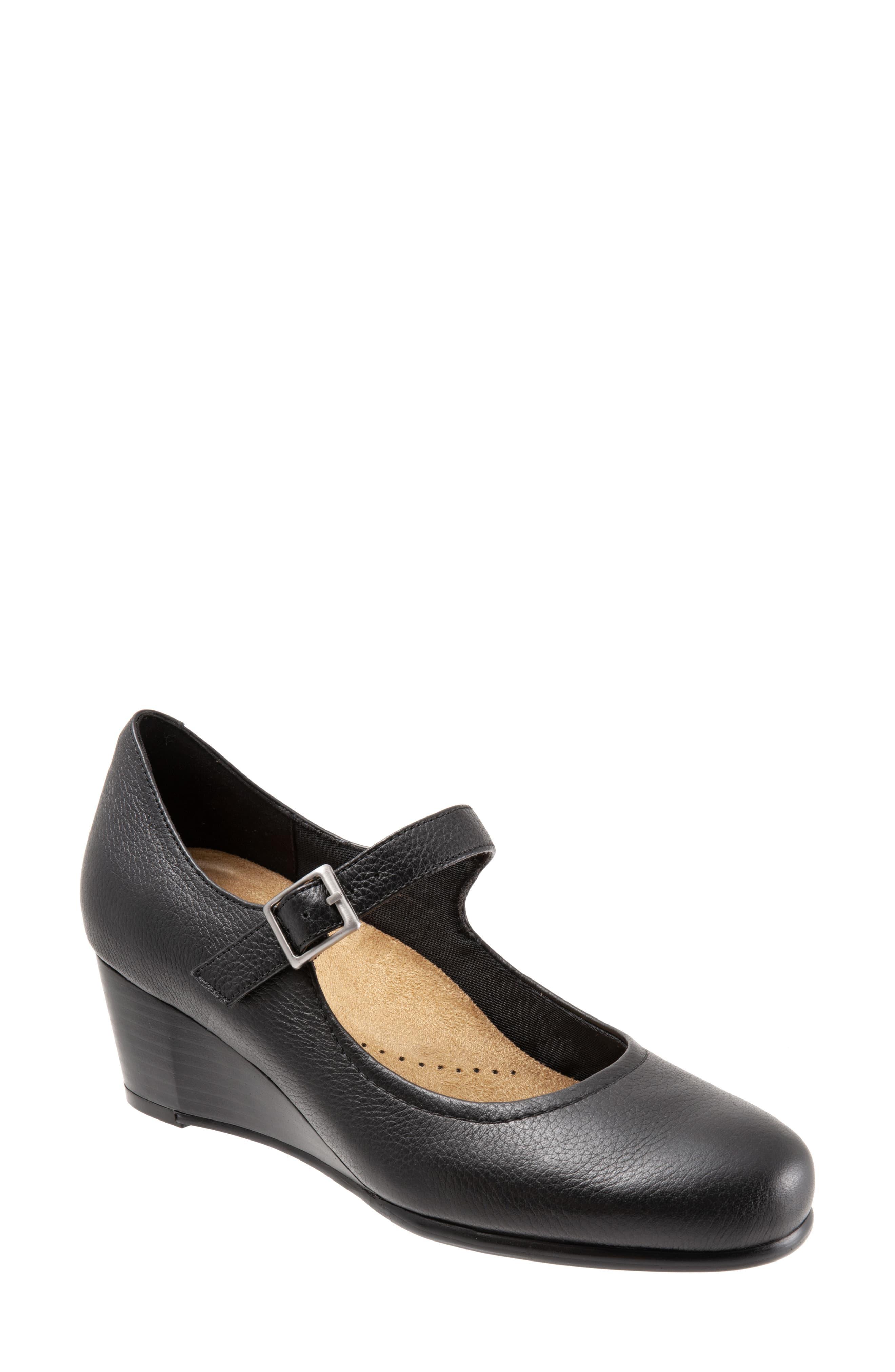 mary jane wedge pump